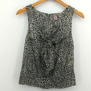 H&M Cute  Black and White Top Size 4